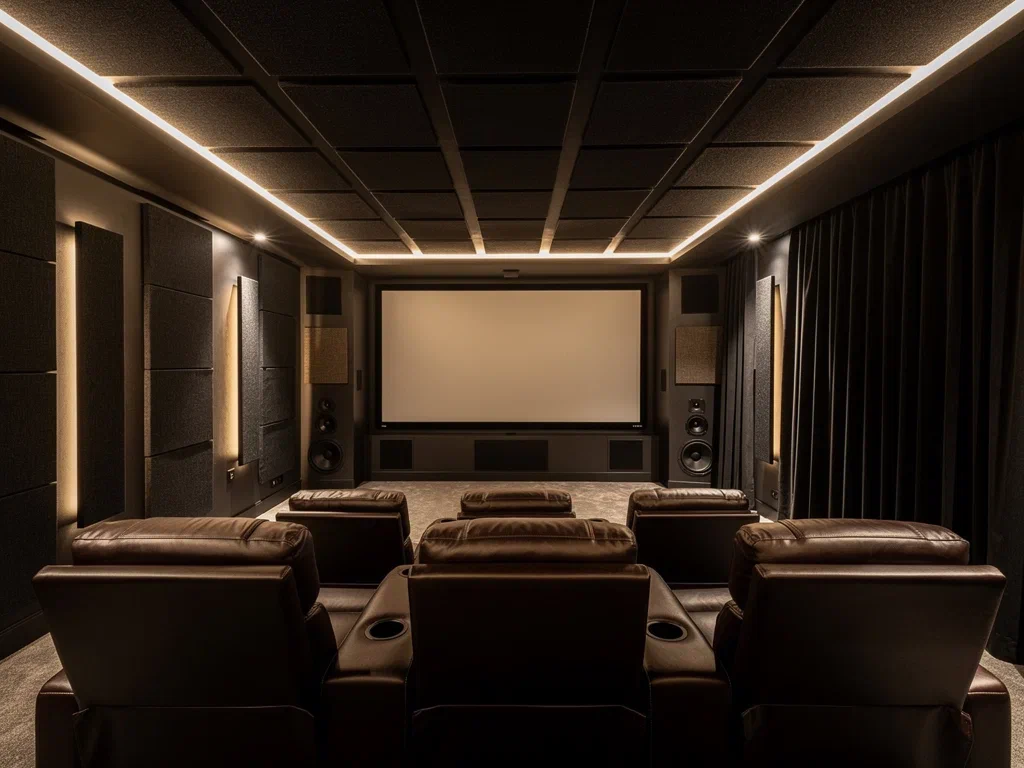 Звукоизоляция домашнего кинотеатра