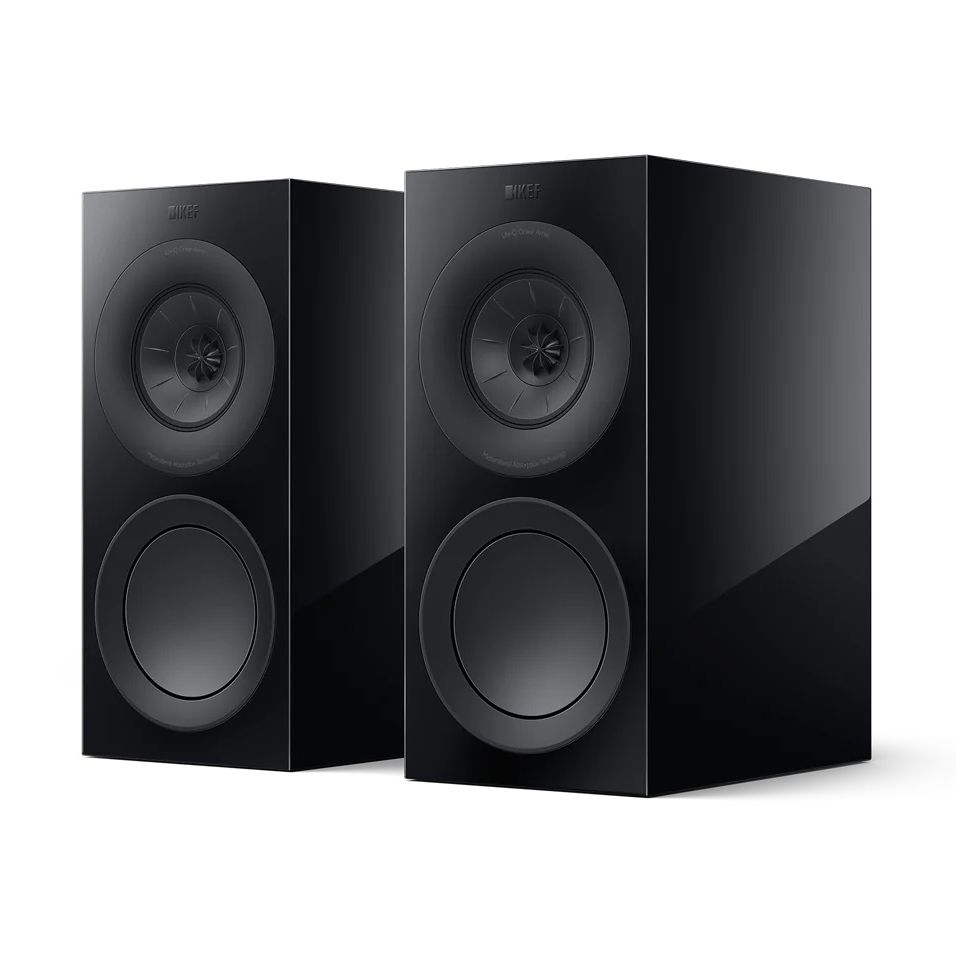 Полочная акустика KEF R3 Meta Black Gloss - купить в Галерее безупречной  электроники Назаров