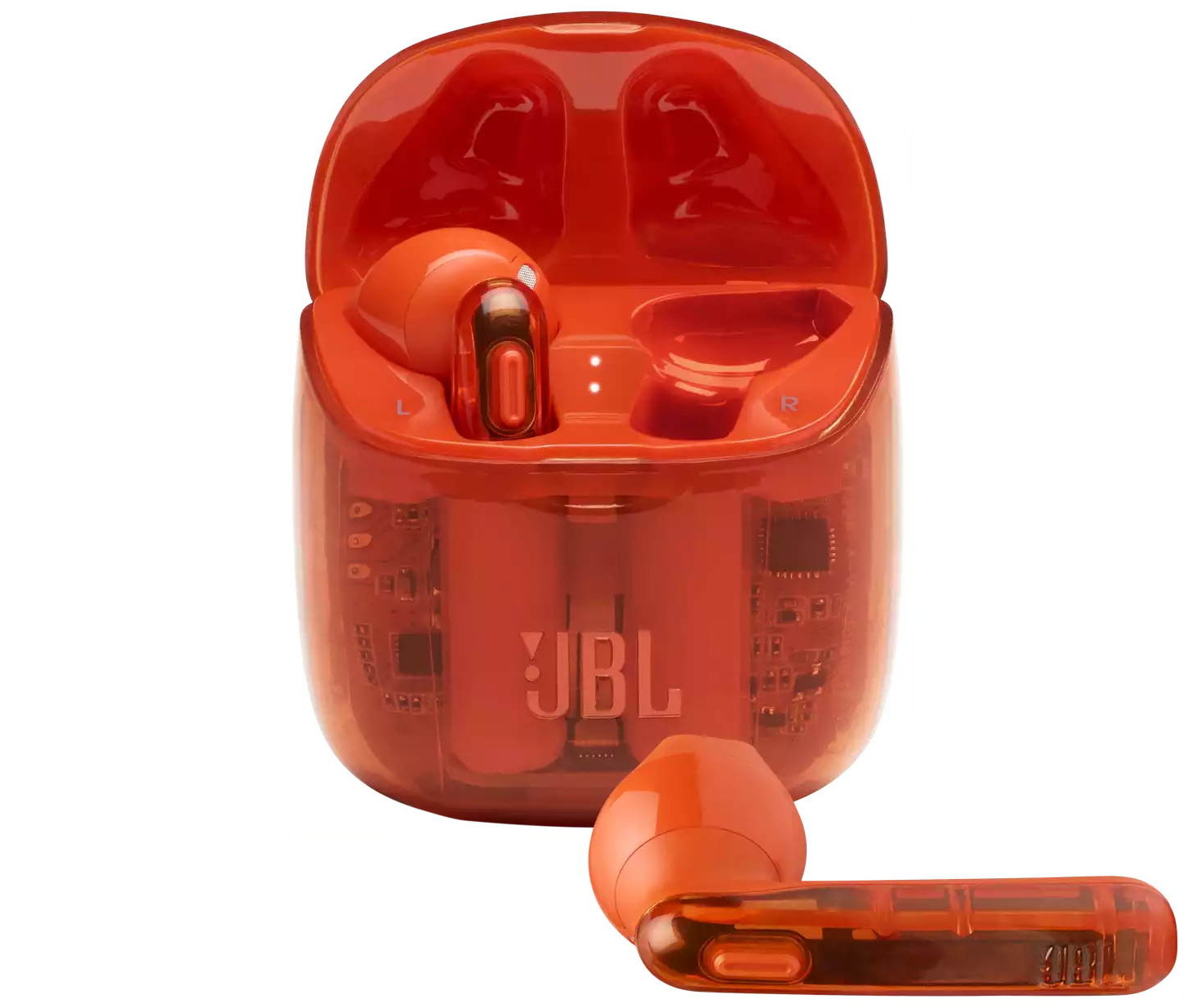 Наушники JBL Tune 225 TWS GHOST orange (JBLT225TWSGHOSTORG)