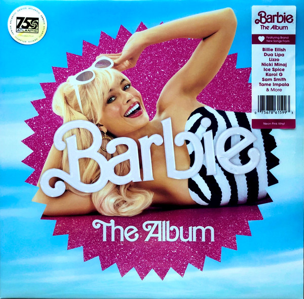 OST Barbie The Album Indie Exclusive Neon on sale Pink Vinyl Edition