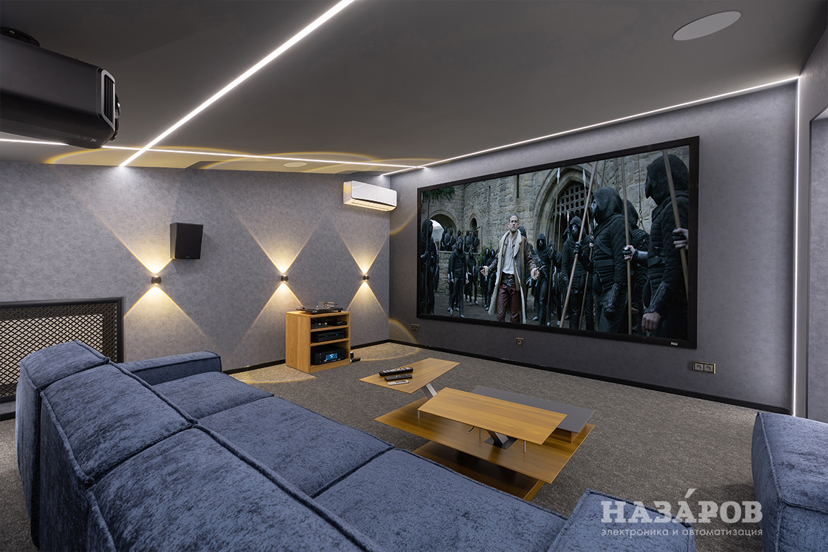 Мансардный кинозал с винилом - портфолио компании Галерея Назаров ...